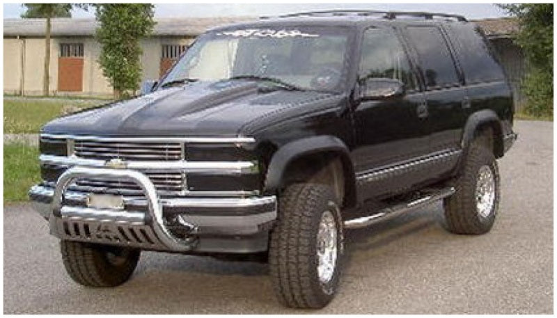 Bushwacker 97-99 Chevy Tahoe Extend-A-Fender Style Flares 4pc 4-Door Only Black 40903-11