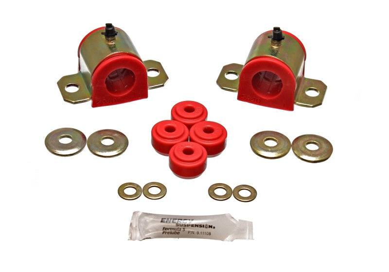 Energy Suspension 92-01 Honda Prelude Red 25mm Front Sway Bar Bushings (Sway Bar end link bushings a 16.5123R