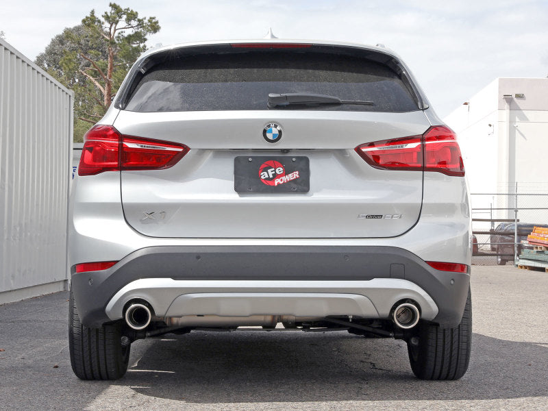 aFe 15-21 BMW X1 F48 L4 2.0L (t) MACH Force-Xp 3 to 2-1/2 IN SS Axle-Back Exhaust w/Polished Tip 49-36349-P