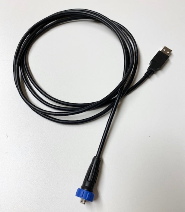 Rywire Water Resistant Threaded Mini USB Comms Cable for PDM12 & PDM30 Units RY-MORISTECH-COMMS-CABLE