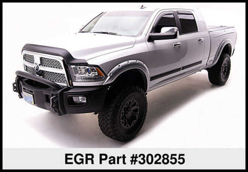 EGR 10-13 Compatible with Dodge Ram 2500/3500 HD Superguard Hood Shield Matte (302855) 302855