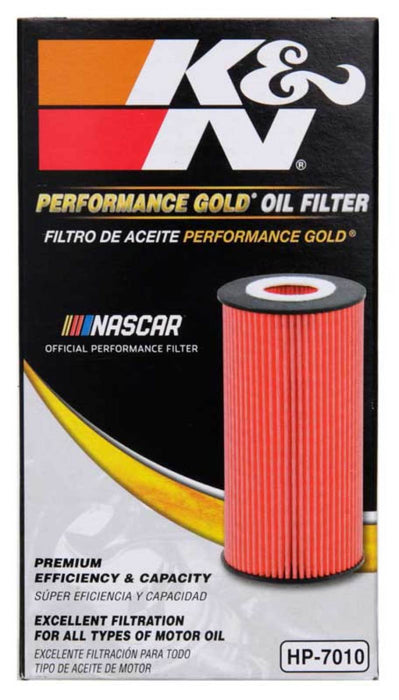 K&N 2018 Audi RS3 2.5L Cartridge Oil Filter HP-7010