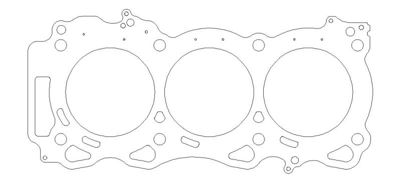 Cometic Compatible with Nissan VQ35/37 Gen3 97mm Bore .030 inch MLS Head Gasket Left C4593-030