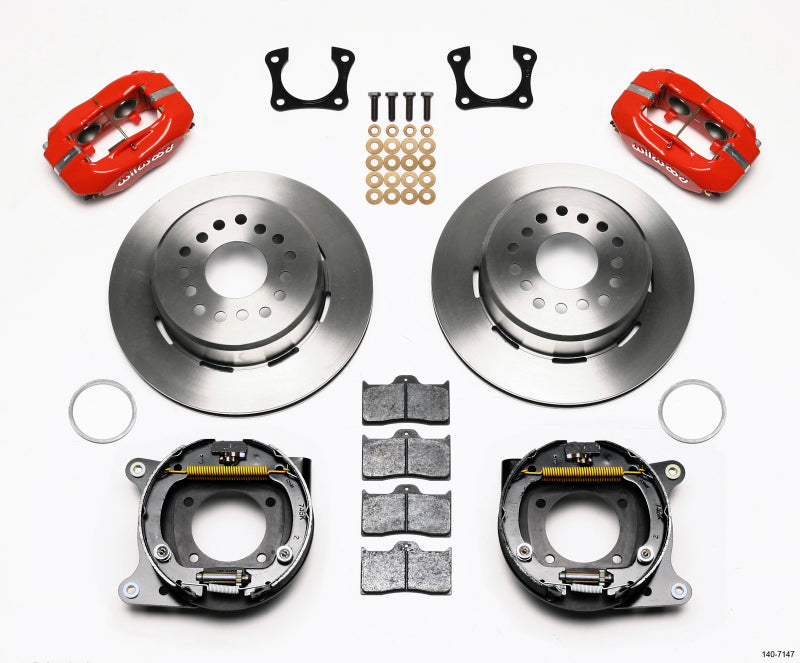 Wilwood Forged Dynalite P/S Park Brake Kit 58-64 Olds/Pontiac Ends 140-7147