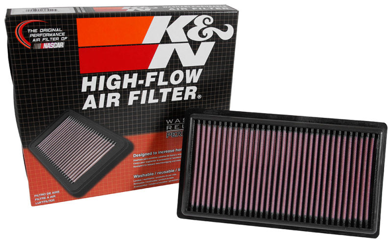 K&N 16-18 Toyota C-HR L4-1.2L F/l Replacement Drop In Air Filter 33-3080