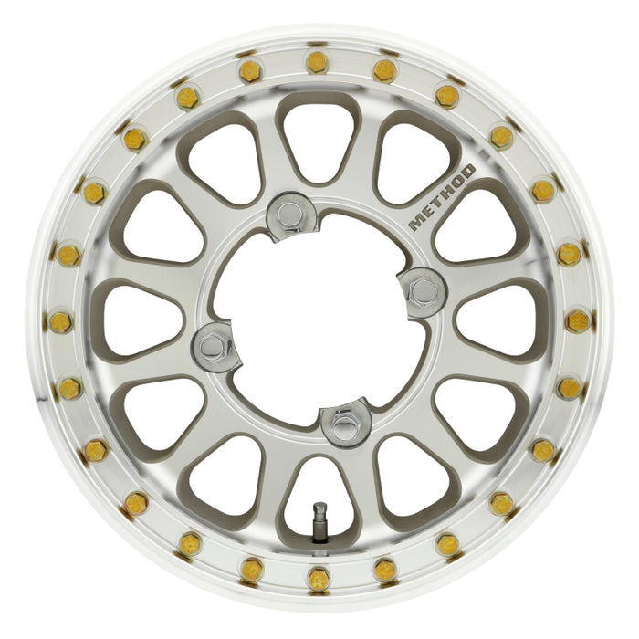 Method MR401-R UTV Beadlock 15x5 / 2.5+2.5/0mm Offset / 4x156 / 127mm CB Machined Raw Wheel MR40155046300B2