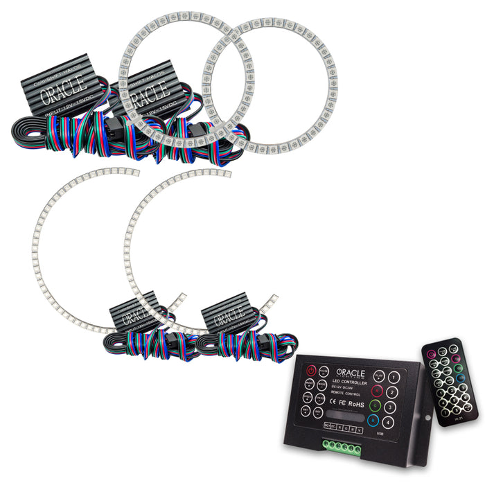 Oracle Compatible with Infiniti G37 Coupe 08-10 Halo Kit ColorSHIFT w/ 2.0 Controller SEE WARRANTY 2322-333