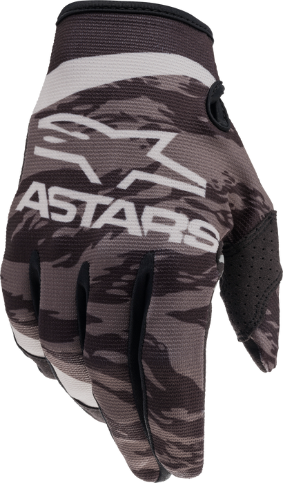 Alpinestars Youth Radar Gloves Black/Grey Lg (3541822-106-L)