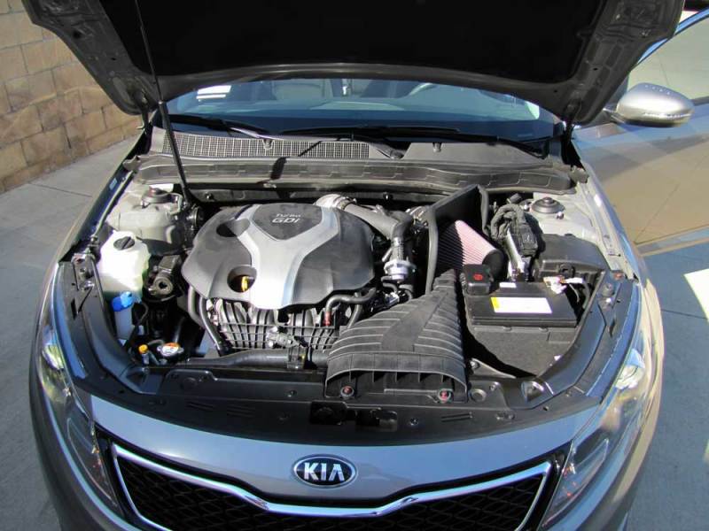 K&N 11-13 Hyundai Sonata 2.0L L4 Turbo / 11-13 Kia Optima 2.0L L4 Turbo Typhoon Intake 69-5309TS