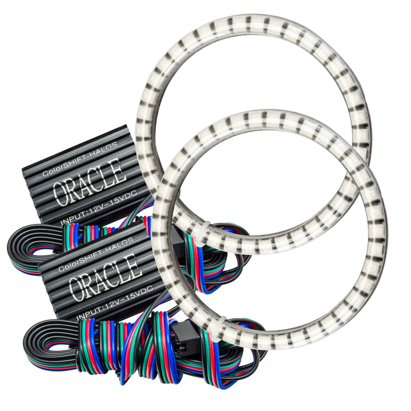 Oracle Fits Dodge Challenger 08-14 LED Waterproof Fog Halo Kit Colorshift See Warranty 1253-333