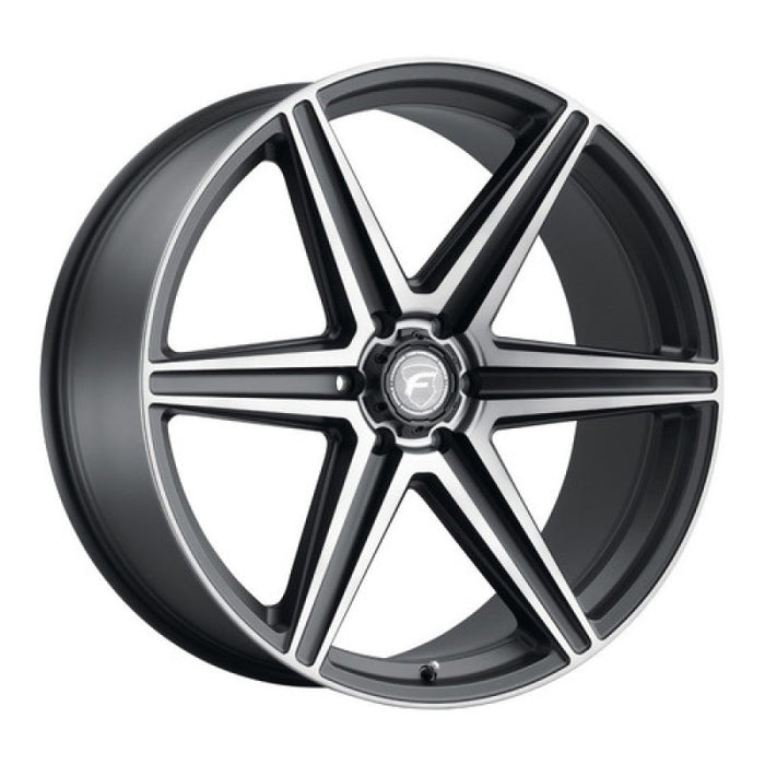 Forgestar X6 24x10 / 6x135 BP / ET25 / 6.5in BS Satin Black Wheel F01240089P25