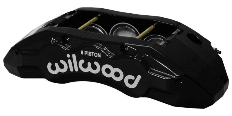 Wilwood Caliper-TX6R- L/H Black 2.00/1.88/1.88in Pistons 1.50in Disc 120-13814-BK