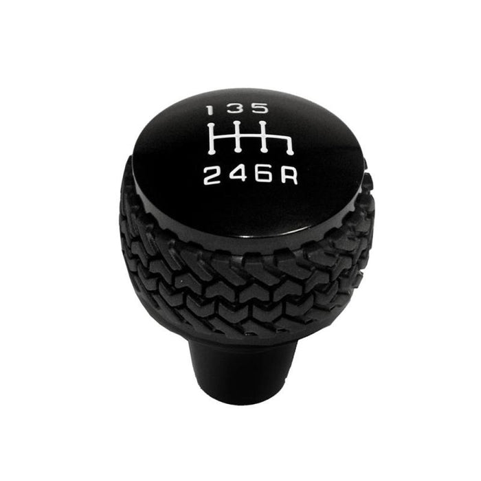 DV8 Offroad 2011-2018 compatible with Jeep JK 6-Speed Shift Knob Black D-JP-181112-BK