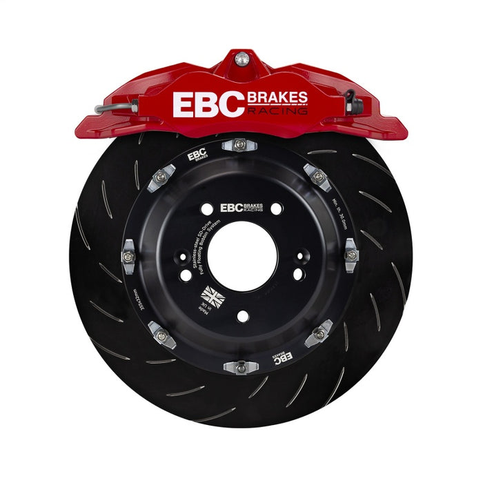 EBC Racing 03-12 Mazda RX-8 Red Apollo-4 Calipers 355mm Rotors Front Big Brake Kit BBK001RED-2