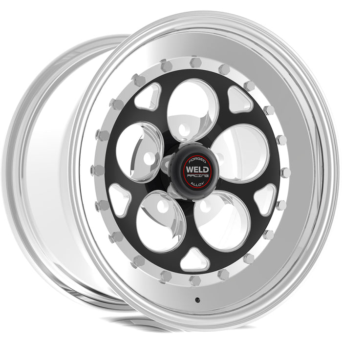 Weld Magnum III 15x4 / 5x4.5 BP / 1.5in. BS Black Wheel Non-Beadlock 792B-54202