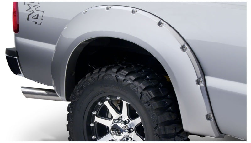 Bushwacker 11-16 Ford F-250 Super Duty Styleside Pocket Style Flares 2pc Black 20084-02