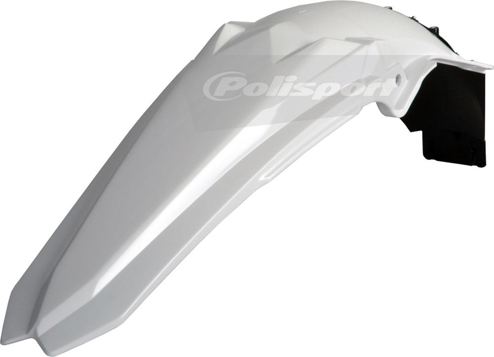 Polisport Rear Fender (White) for 10-13 Yamaha YZ450F