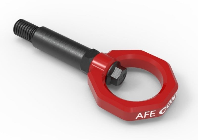 aFe Control Front Tow Hook Red BMW F-Chassis 2/3/4/M 450-502001-R