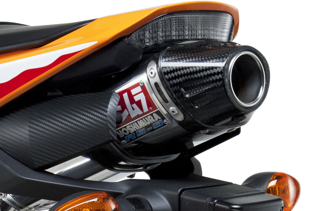 Yoshimura Rs-5 Slip-On Exhaust (Street/Stainless Steel) Compatible With 09-19 Honda Cbr600Rr 1228275