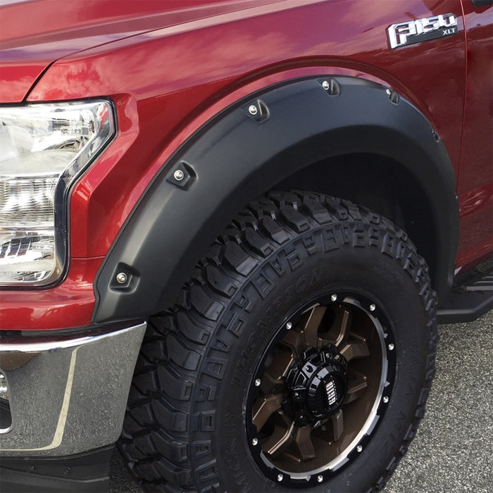 Bushwacker 18-18 Ford F-150 Pocket Style Flares 2pc Black 20109-02