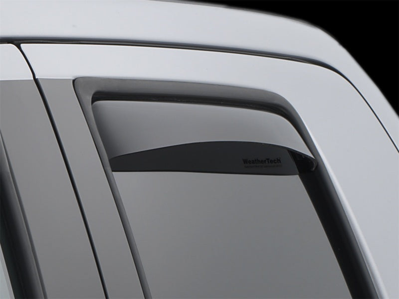 WeatherTech 07+ Toyota Tundra Rear Side Window Deflectors Dark Smoke 81450