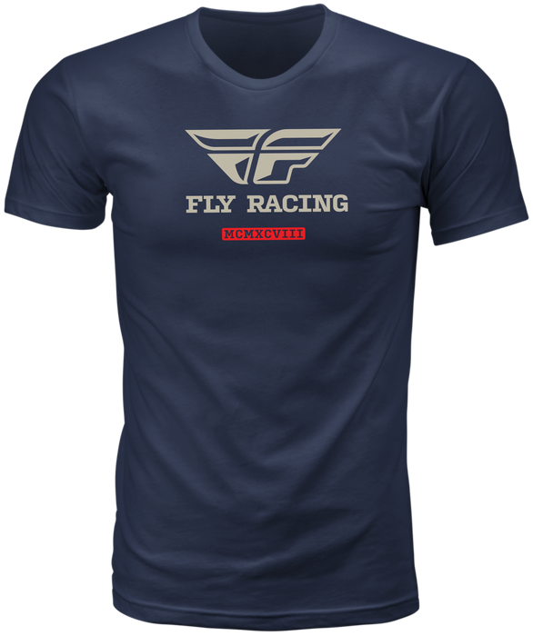 Fly Racing 352-0131S Fly Evolution Tee Navy Sm