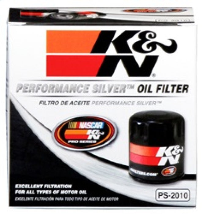 K&N Oil Filter for Ford/Lincoln/Mercury/Mazda/Chrysler/Compatible with Dodge/compatible with Jeep/Cadillac/Ram 3.656in OD x 4in H PS-2010