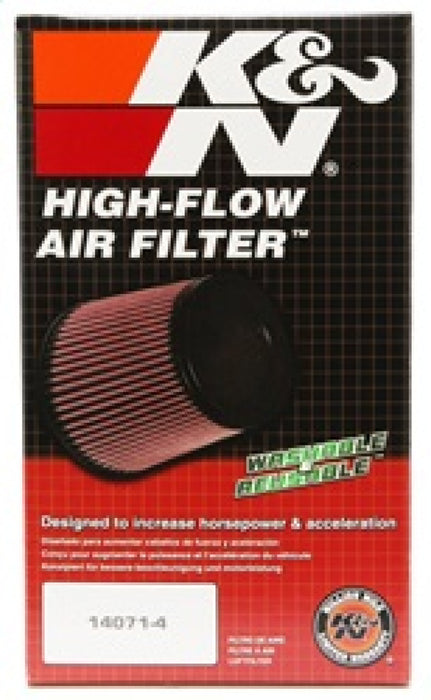 K&N Universal Chrome Filter 3 1/2 inch ID FLG / 6 inch Bottom / 4 1/2 inch CR / 9 inch Length RC-3690