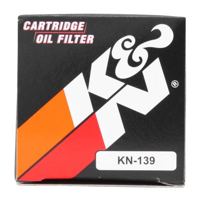 K&N Motorcycle Oil Filter: High Performance, Premium, Designed to be used with Synthetic or Conventional Oils: Fits Select Suzuki, Arctic Cat, Kawasaki Vehicles, KN-139