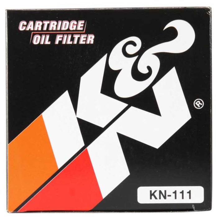 K&N Motorcycle Oil Filter: High Performance, Premium, Designed to be used with Synthetic or Conventional Oils: Fits Select Honda Vehicles, KN-111