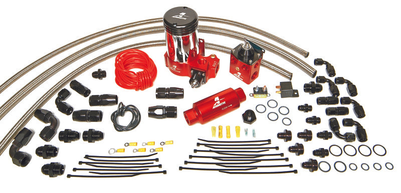 Aeromotive A2000 Complete Drag Race Fuel System for Dual Carbs 17204