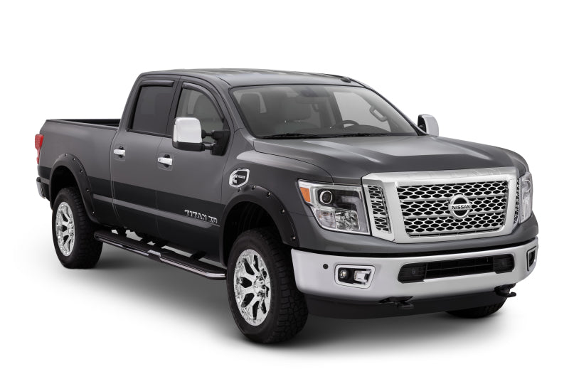 Bushwacker 04-15 Compatible with Nissan Titan Pocket Style Flares 4pc 67.1/78.9/84/96in Black 70908-02