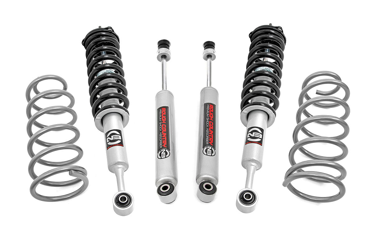 Rough Country 3 Inch Lift Kit RR Coils N3 Struts Fits toyota4Runner 4WD (10-23) 76631