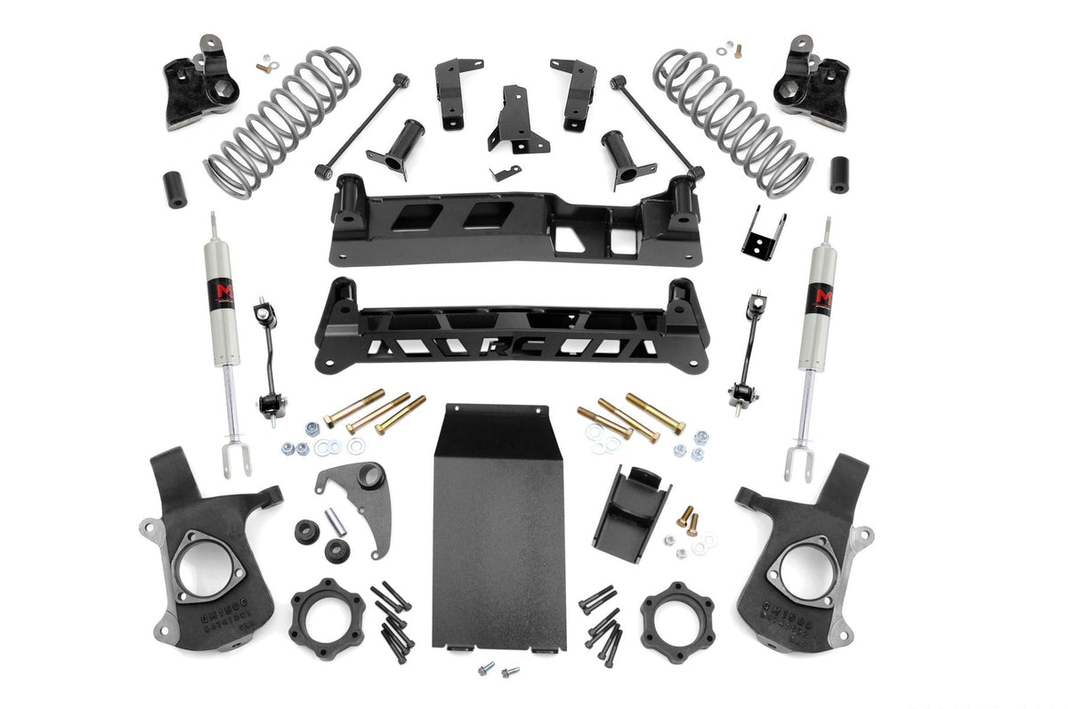 Rough Country 6 Inch Lift Kit Ntd M1 Fits Chevy/GMC Suv 1500 2WD/4WD (2000-2006) 27940