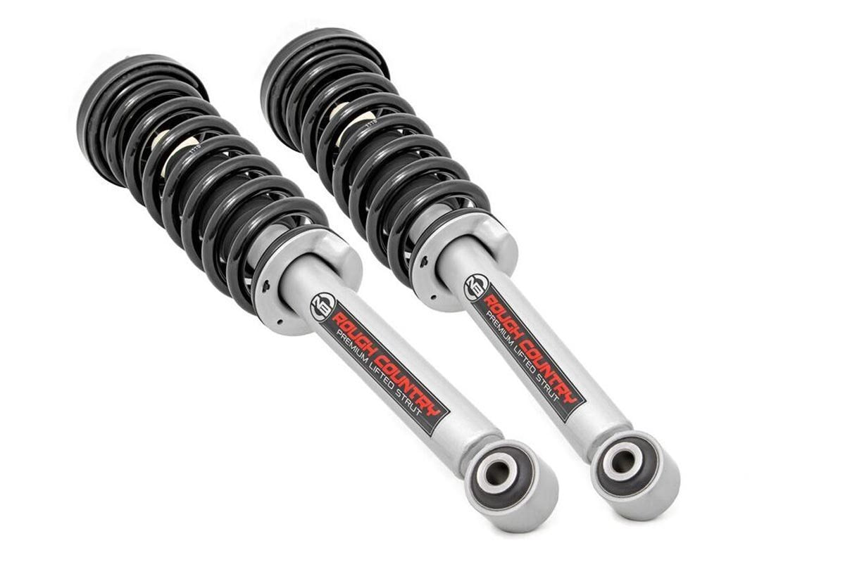 Rough Country Loaded Strut Pair 6 Inch Fits Ford F-150 4WD (2009-2013) 501055