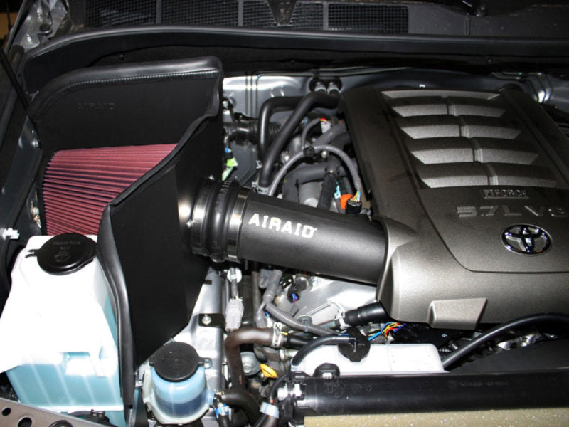 Airaid 07-14 Toyota Tundra/Sequoia 4.6L/5.7L V8 CAD Intake System w/ Tube (Dry / Red Media) 511-213