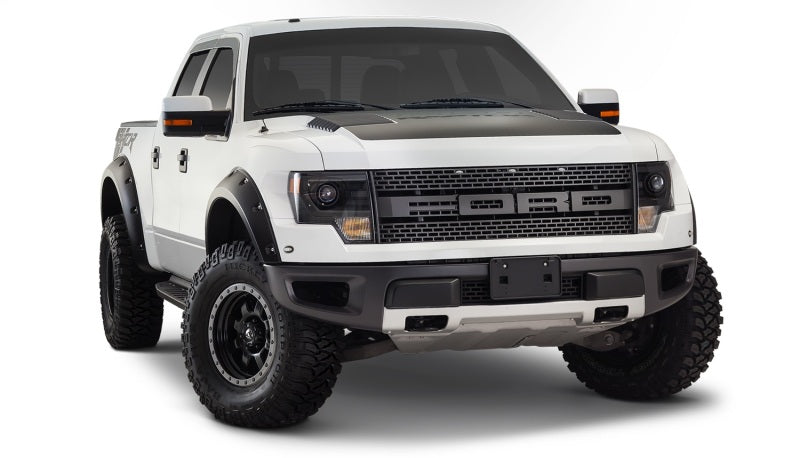 Bushwacker 10-14 Ford F-150 SVT Raptor Pocket Style Flares 4pc Black 20938-02