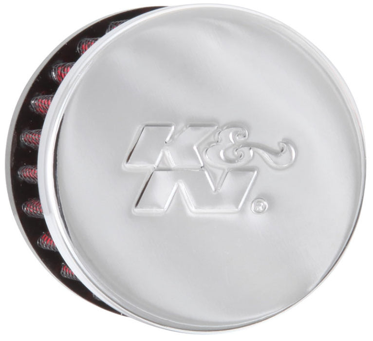 K&N Vent Air Filter/ Breather: High Performance, Premium, Washable, Replacement Engine Filter: Flange Diameter: 0.625 In, Filter Height: 1.5 In, Flange Length: 0.4375 In, Shape: Breather, 62-1340