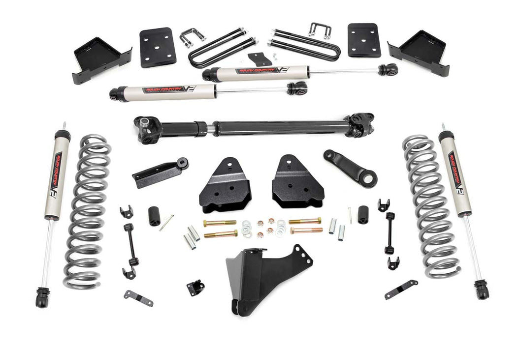 Rough Country 6 Inch Lift Kit No Ovlds D/S V2 Ford F-250/F-350 Super Duty (17-22) 51371