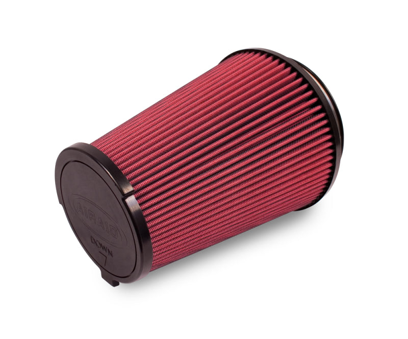 Airaid 10-14 Ford Mustang Shelby 5.4L Supercharged Direct Replacement Filter Oiled / Red Media 860-399