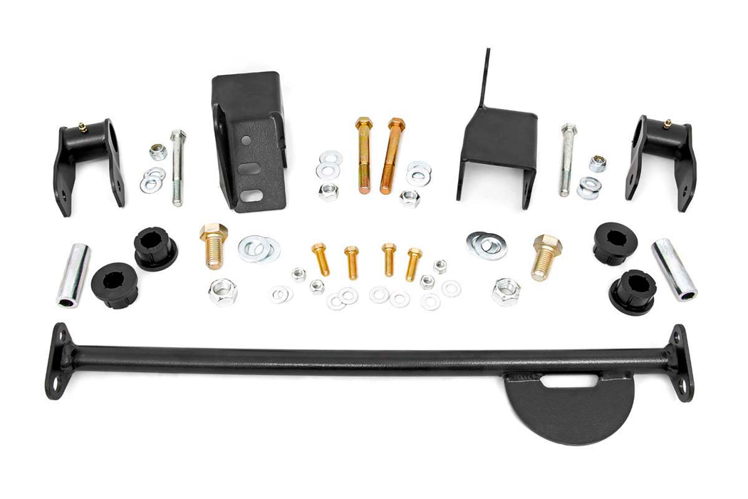 Rough Country Front Shackle Reversal Kit compatible with Jeep Cj 7 4Wd (1976-1986) 5059