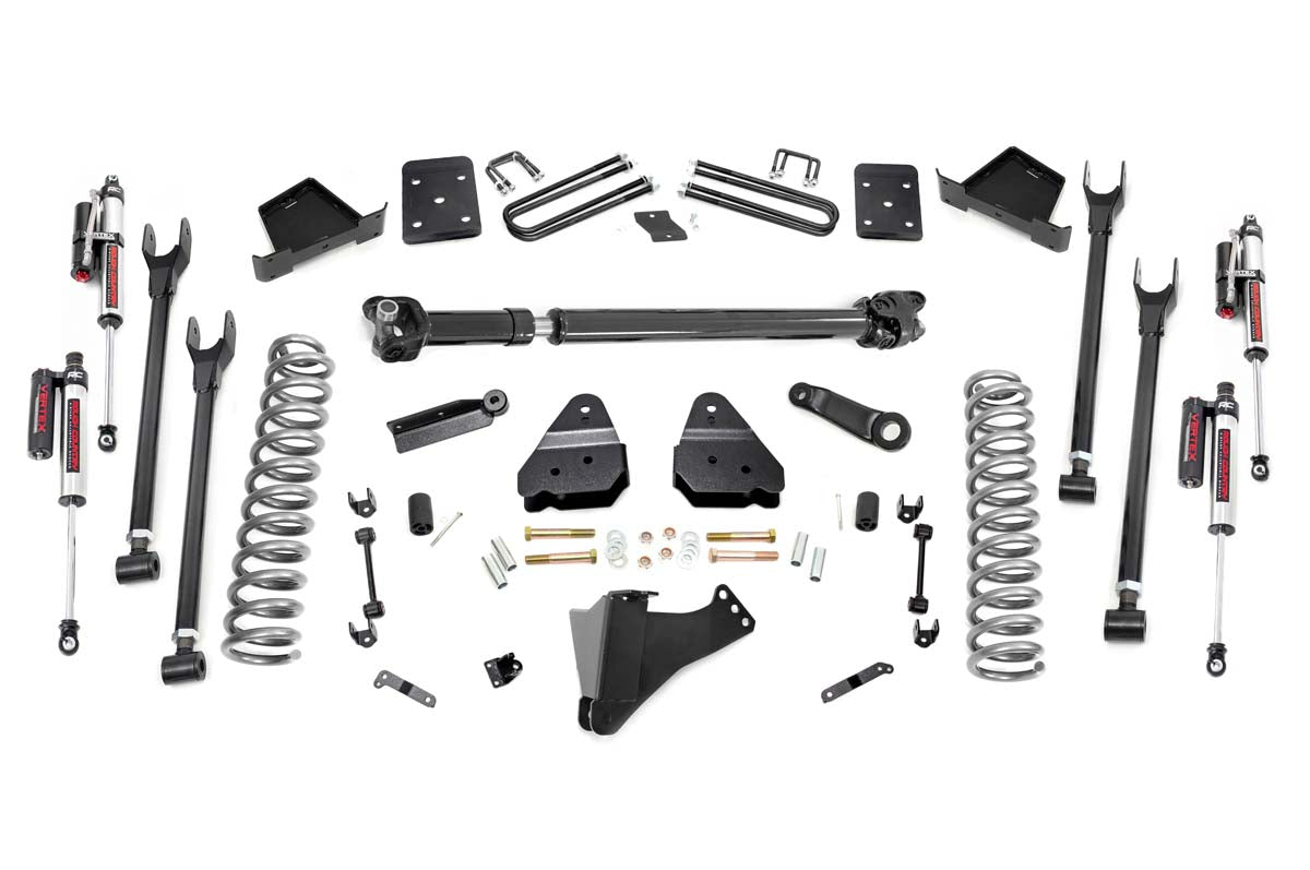 Rough Country 6 Inch Lift Kit Diesel 4-Link Fr D/SVertex Fits Ford F-250/F-350 Super Duty (17-22) 50751