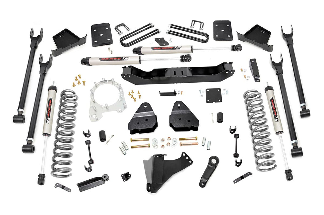 Rough Country 6 Inch Lift Kit 4-Link No Ovld V2 Ford F-250/F-350 Super Duty (17-22) 52670