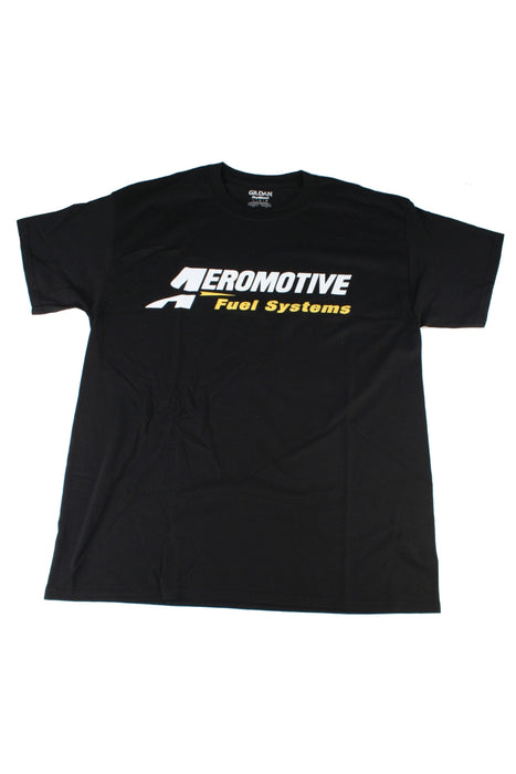 Aeromotive Logo T-Shirt (Black) Large 91016