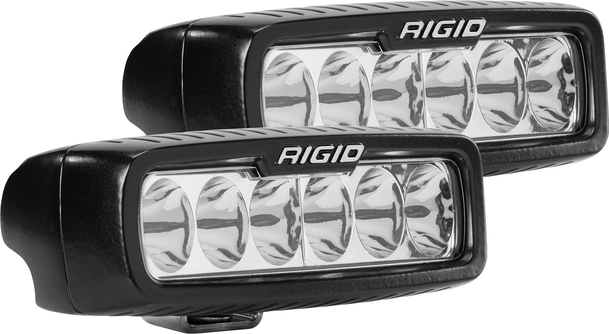 RIGID SR-Q Pro Series Light (Surface Mount / 6 LED/Driving/Pair) 915313