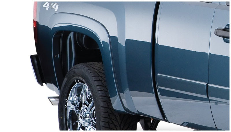 Bushwacker 07-13 Chevy Silverado 1500 Fleetside OE Style Flares 2pc 78.7/97.6in Bed Black 40080-02