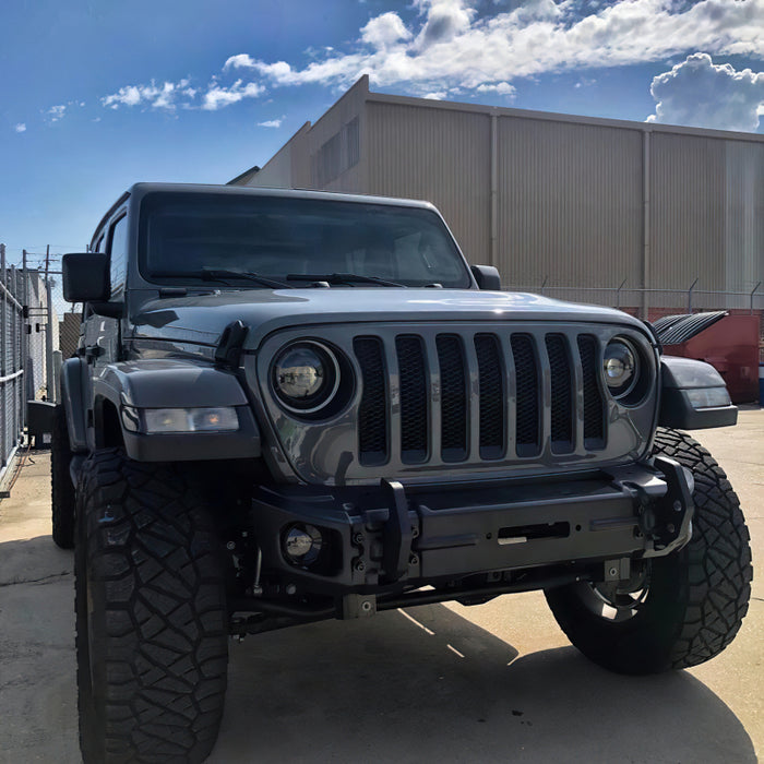 Oracle compatible with Jeep Wrangler JL/Gladiator JT Sport High Performance W LED Fog Lights Red SEE WARRANTY 5847-003