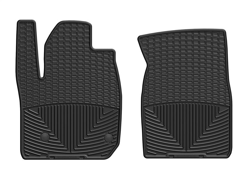 WeatherTech 2019+ GM Truck 1500/2500HD/3500HD Front Rubber Mats Black W510