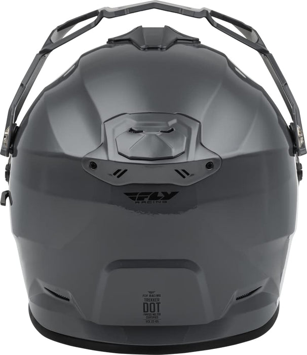 Fly Racing Trekker Helmet (Grey, Small)