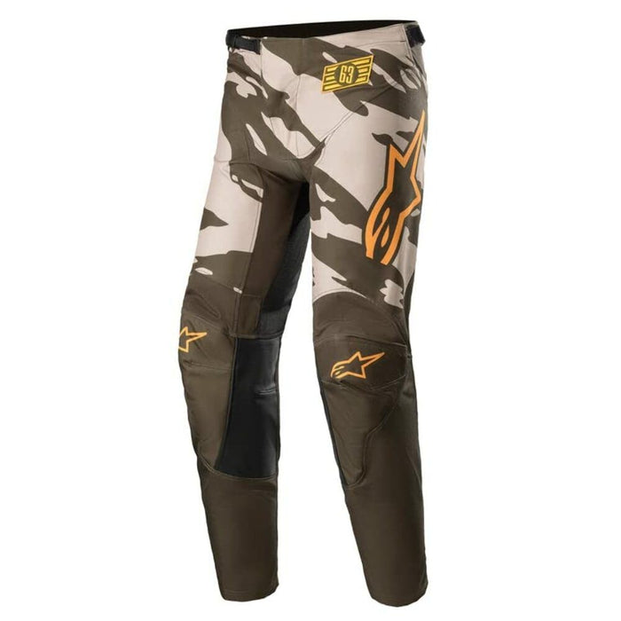 Alpinestars Youth Racer Tactical Pants Mltry/Sand Camo/Tange Sz 28 482-975628